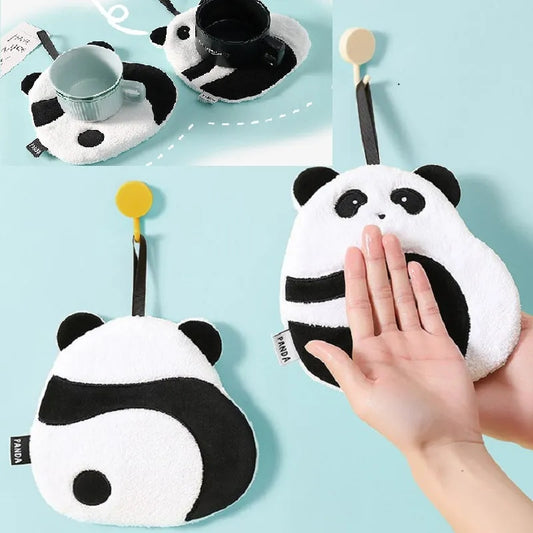 Cute Panda Hand Towels