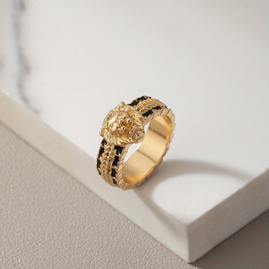 Luxurious Lion Head Ring