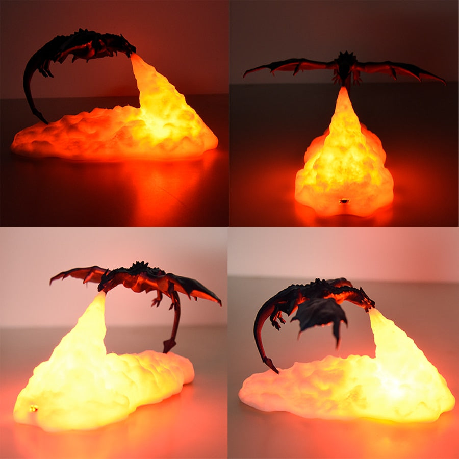 3D Dragon Room Decor