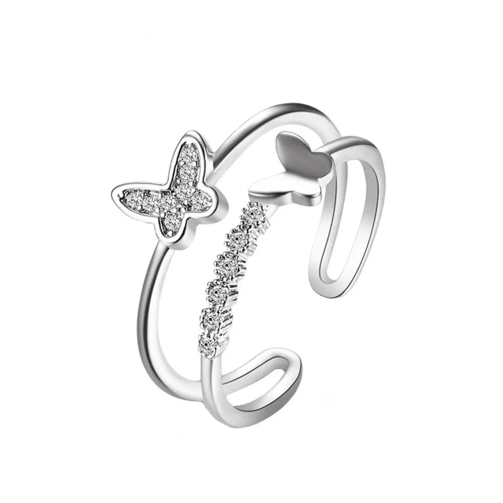 Luxury Butterfly Ring