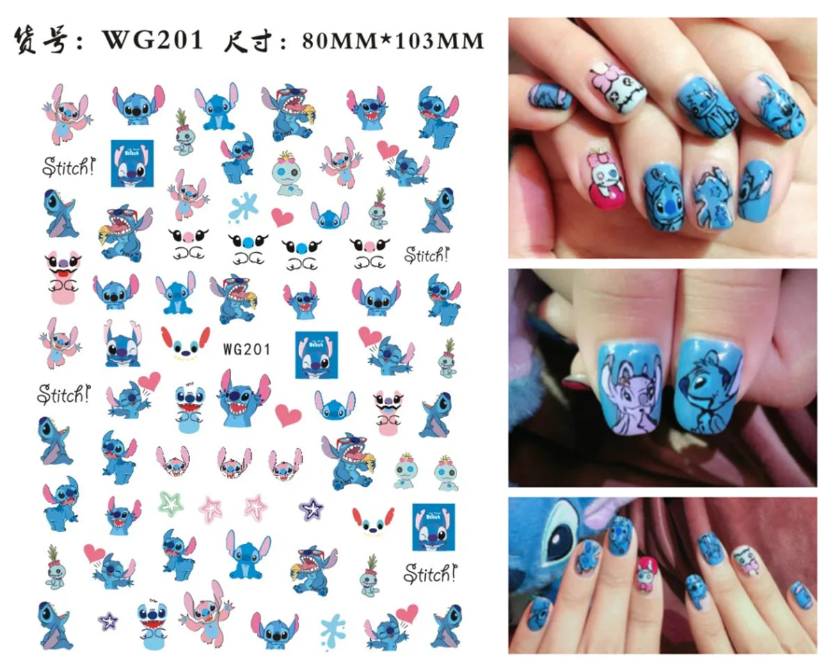 Disney Lilo & Stitch Nail Stickers