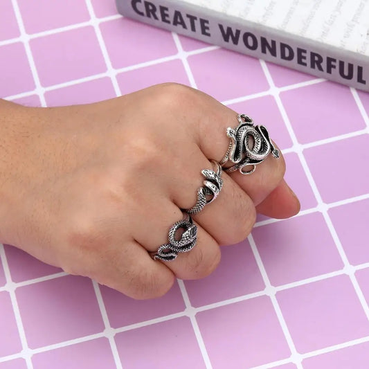 Gothic Retro Snake Ring