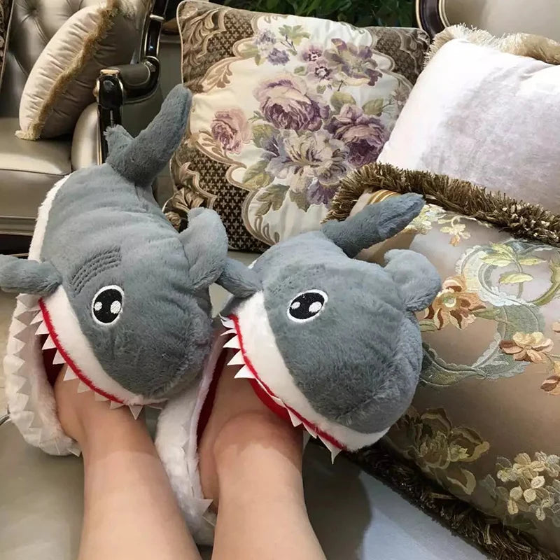 Cute Funny Shark Slippers