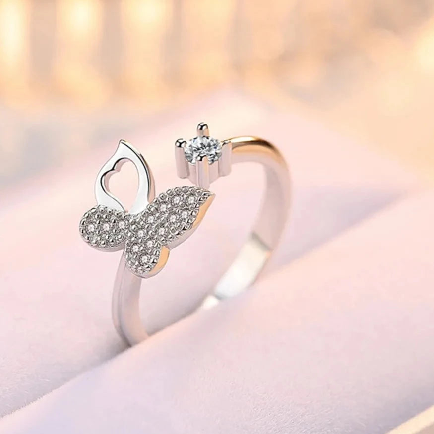 Luxury Butterfly Ring