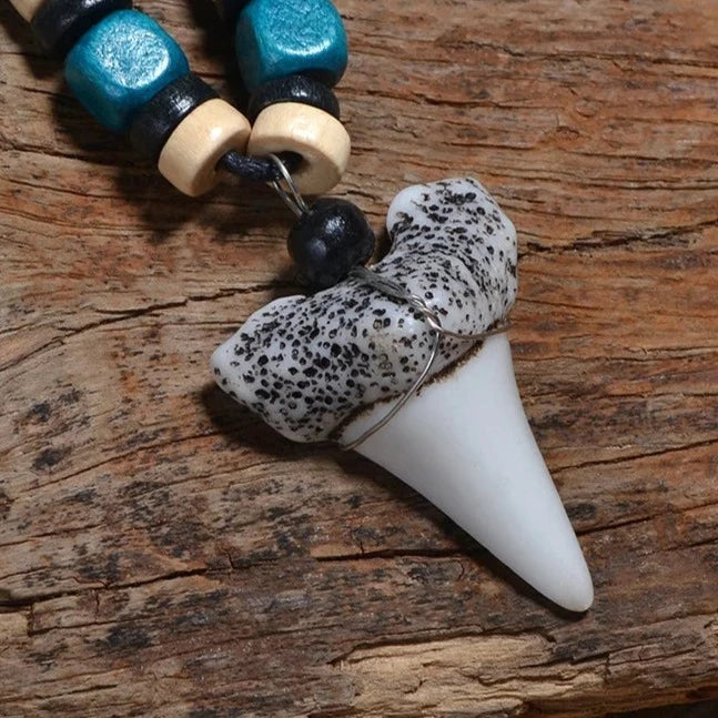 Unique Handmade  shark teeth  Necklace