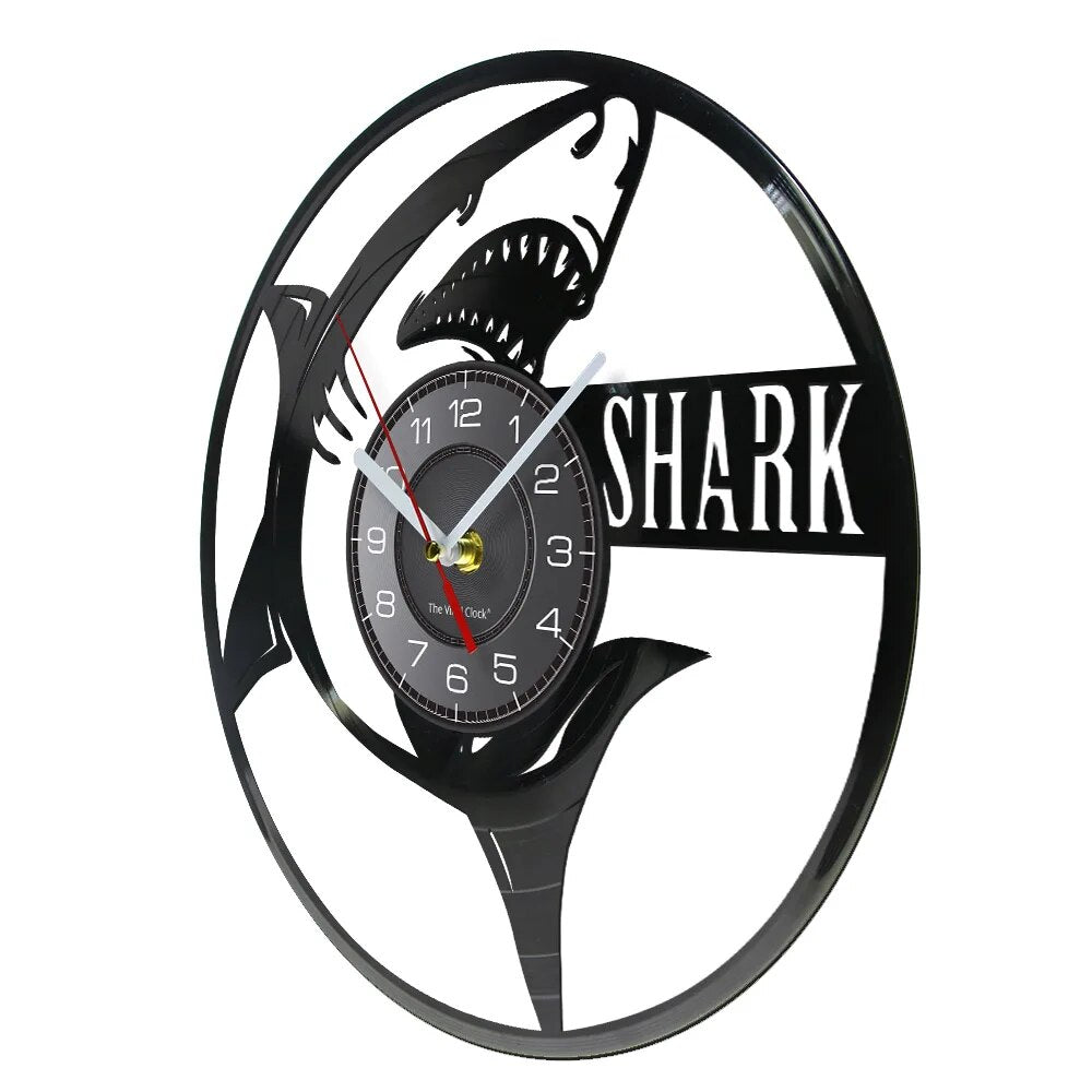 Unique Shark  Wall Clock