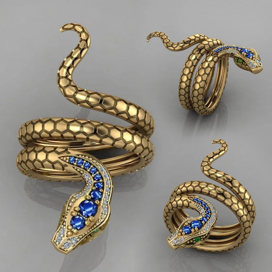 New Snake Rings