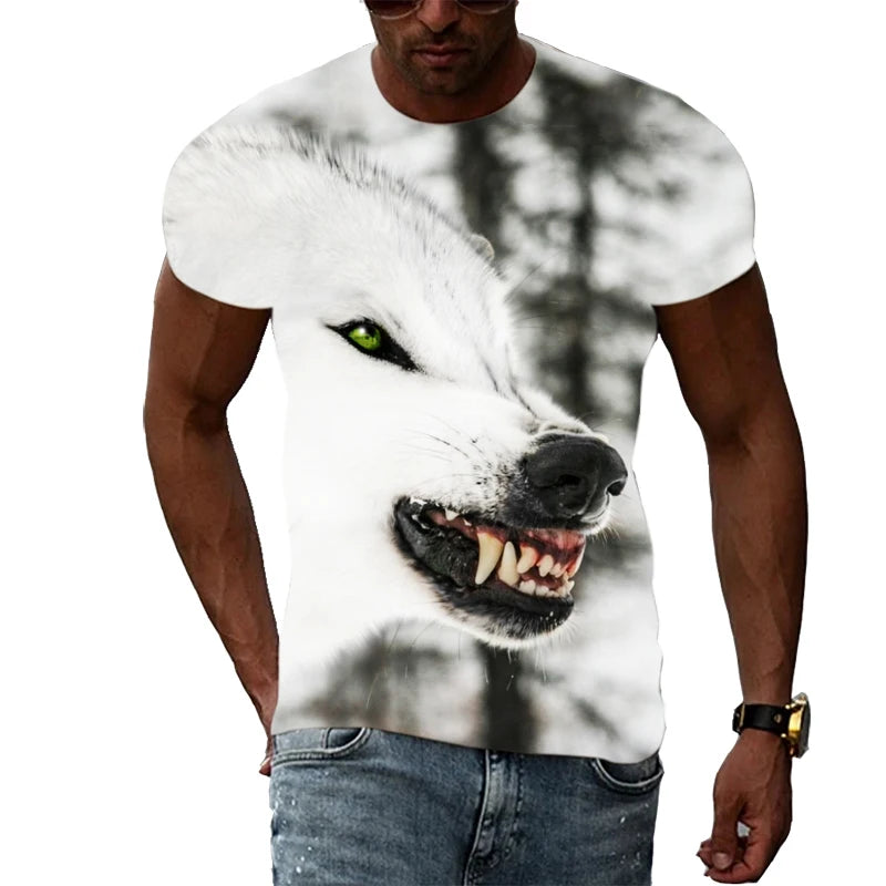Summer  Wolf t-shirts