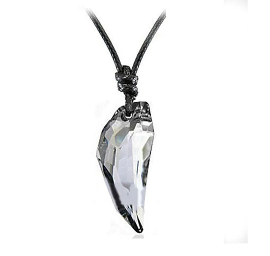 Gorgeous Crystal Wolf Fang Necklaces