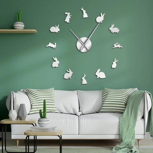 Adorable Bunny Wall Watch