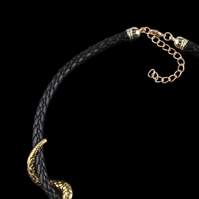 Amazing Double Snake Necklace