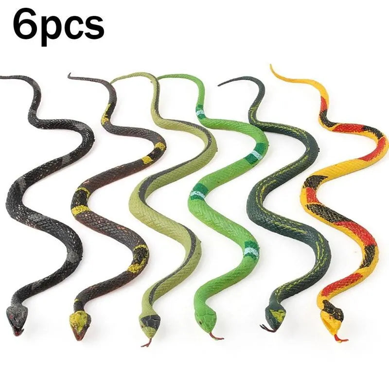 Adorable Plastic Snakes Toys