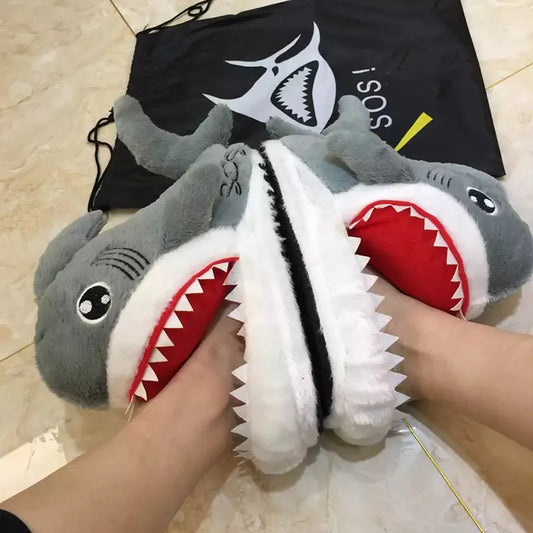 Cute Funny Shark Slippers