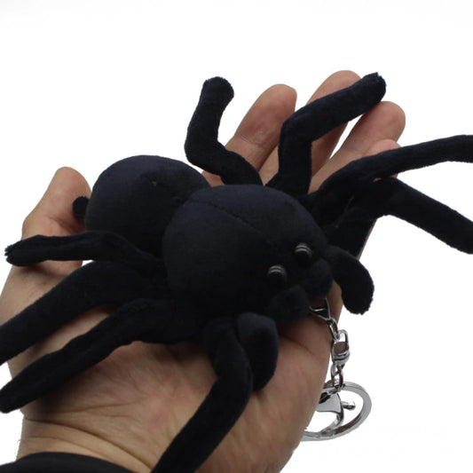 Unique Spider Plush Keychain