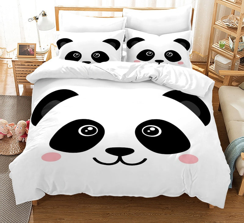 Cute Panda Bedding Sets