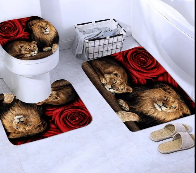 Unique Lion bathrom set