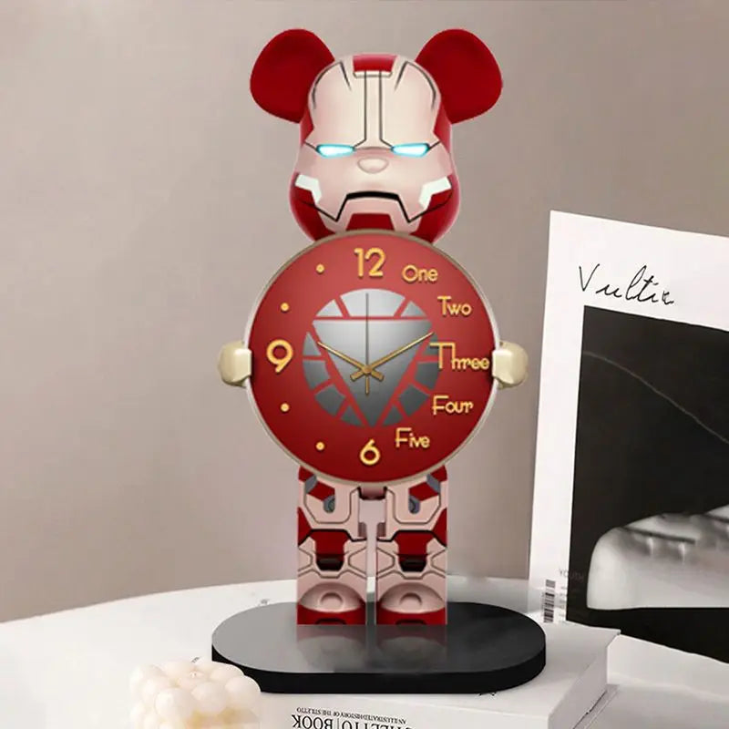 Amazing Creative Bearbrick Clock