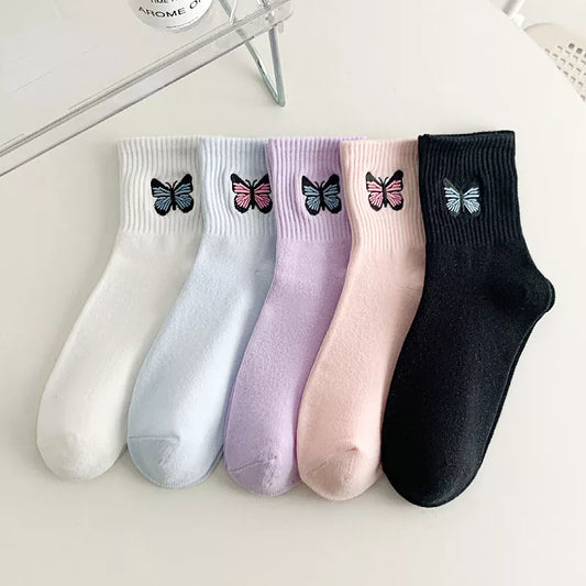 Cute Butterfly Socks