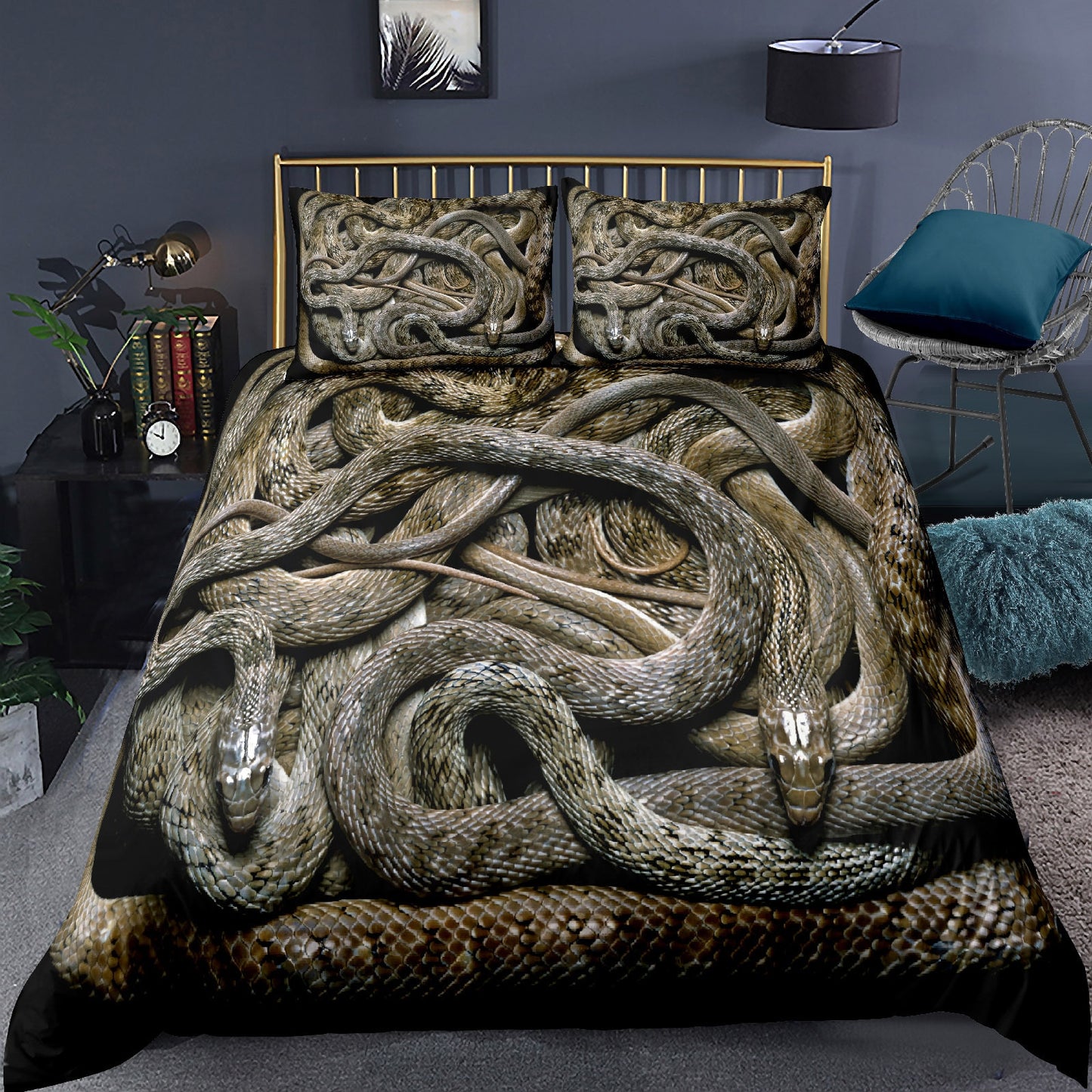 Amazing Snake Bedding Set - Serpentine Dreams