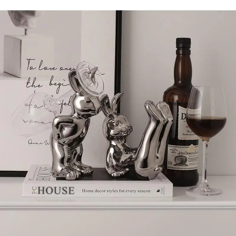 Creative Rabbit Wine Rack