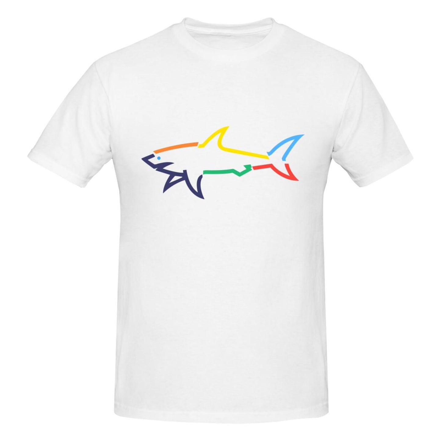 Colored Shark  T-Shirt