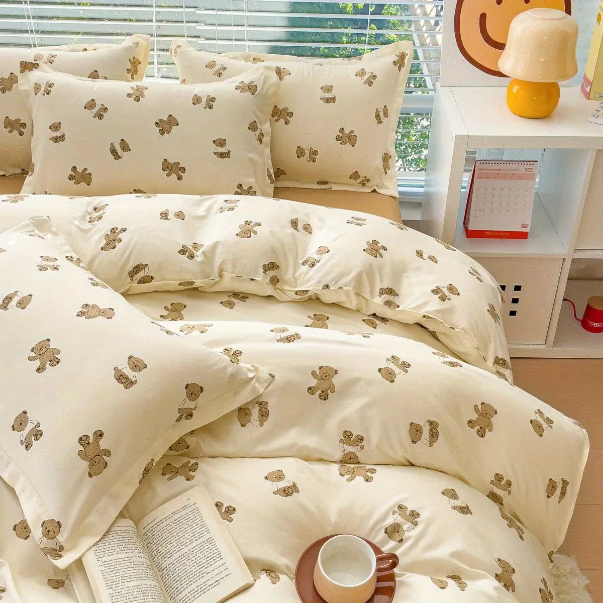 Cute Bear Bedding Set