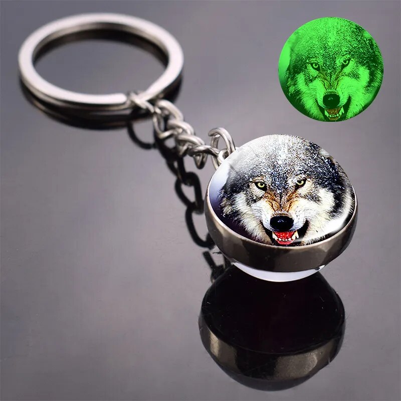 Unique Wolf Key Chain