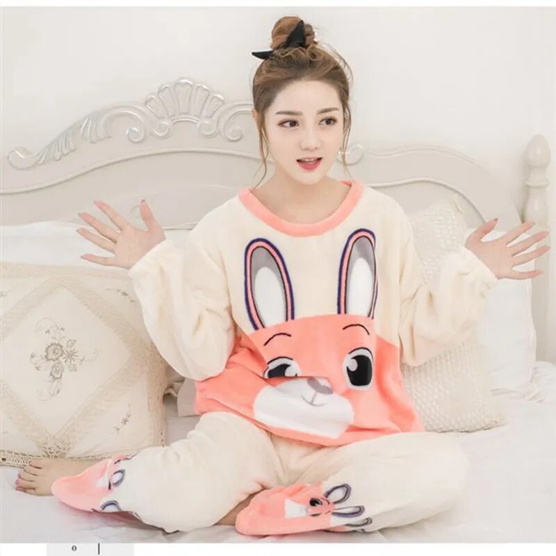Cute Bunny Pyjamas Sets