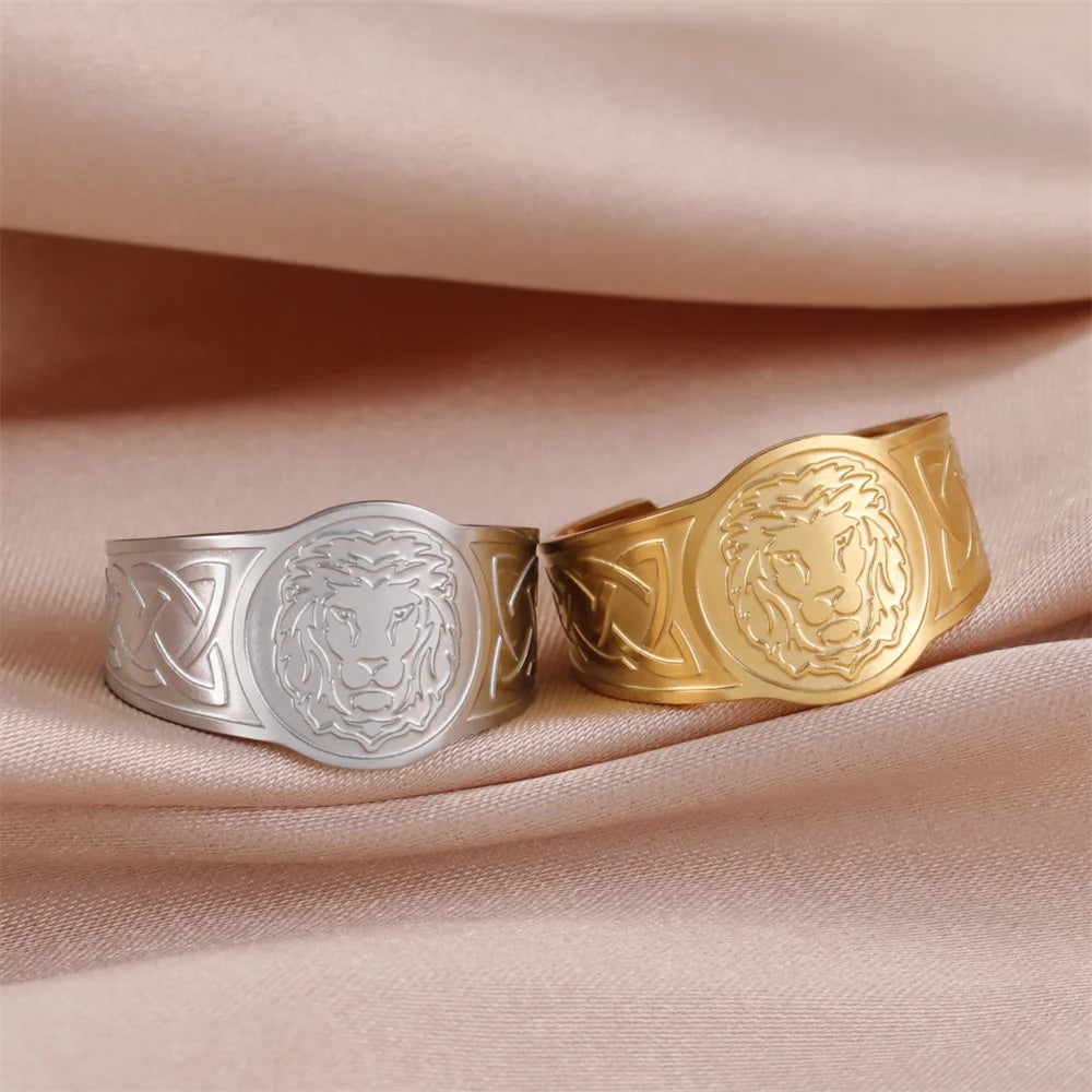 Unique Lion Rings