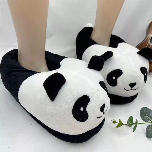 Cute Panda Plush Slippers
