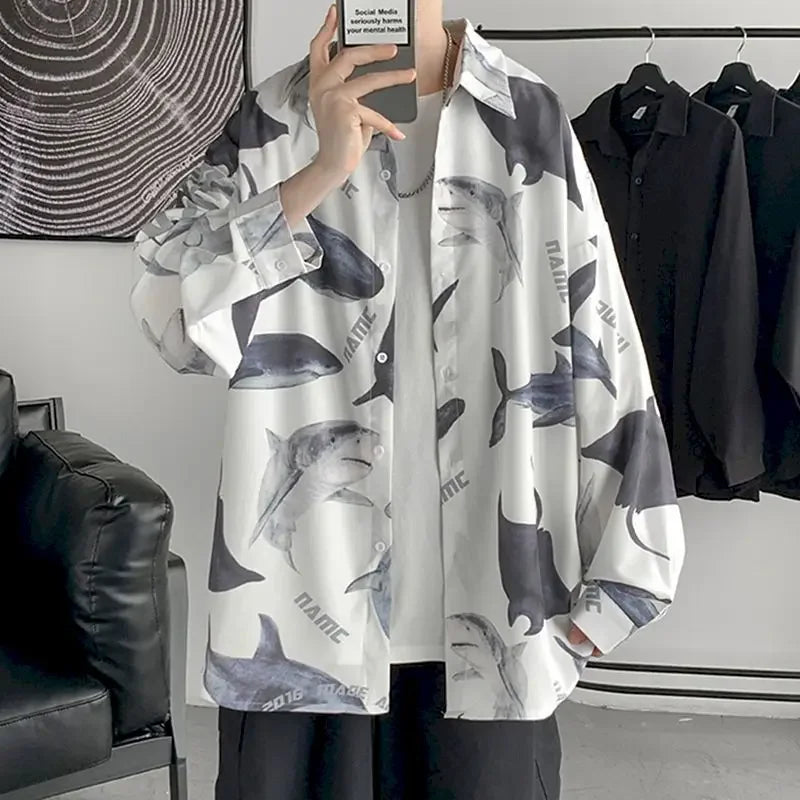 Amazing shark blouse