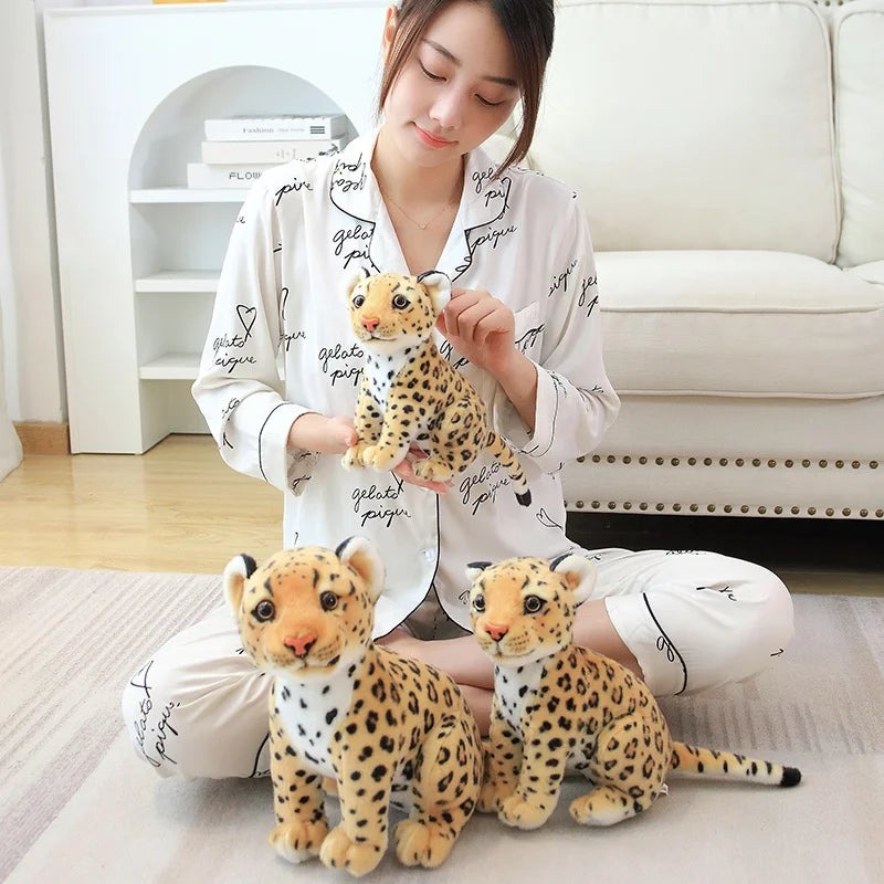 Cute  Leopard & Lion Plush