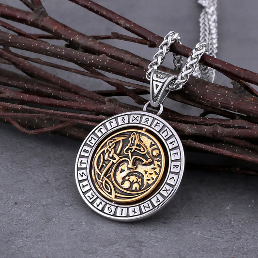 Amazing Vikings Wolf Necklace