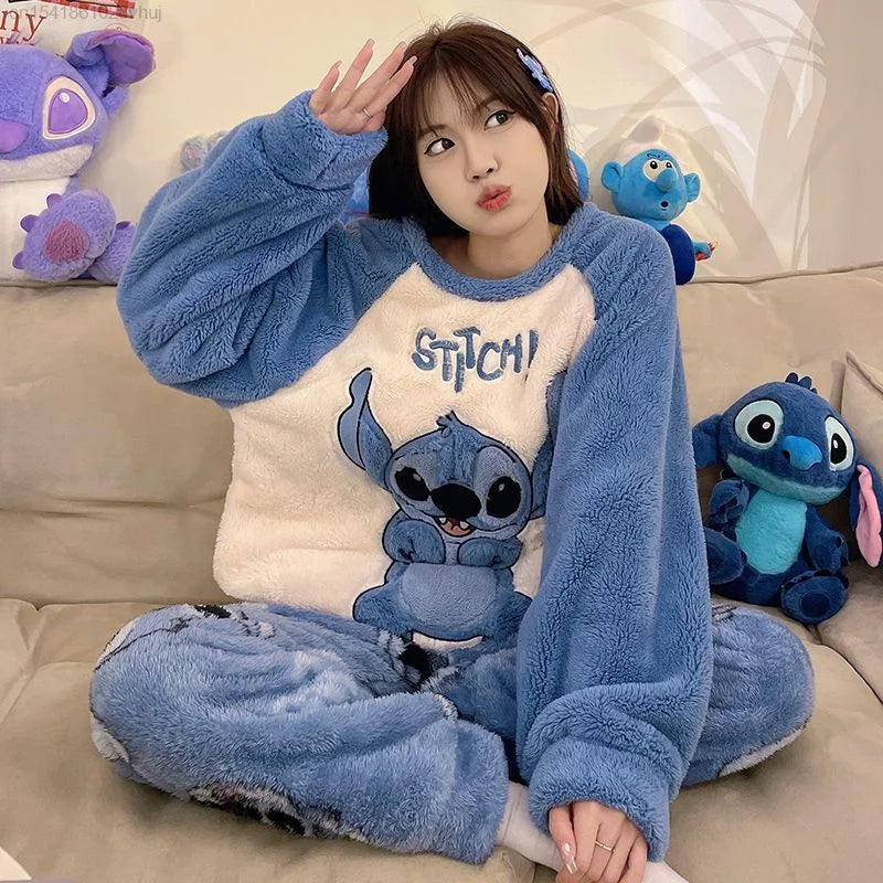 Cute Stitch Pajamas Set