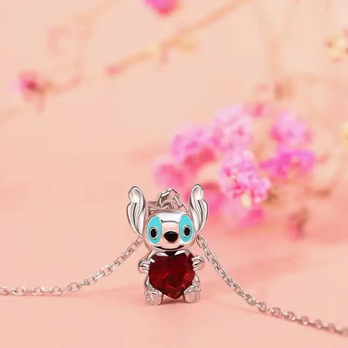 Cute Stitch  Necklace