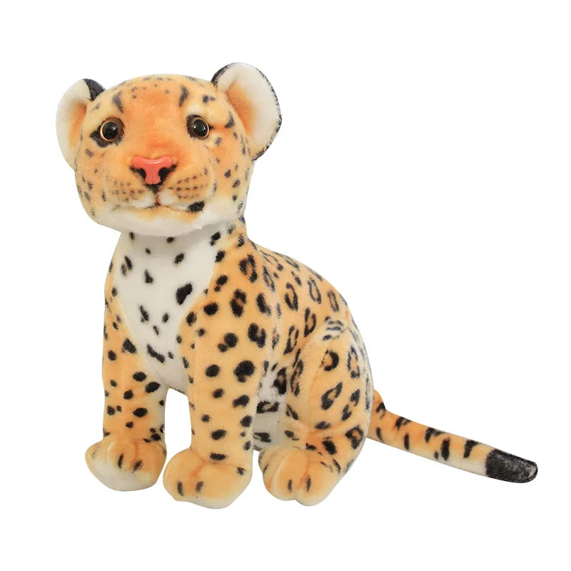 Cute  Leopard & Lion Plush