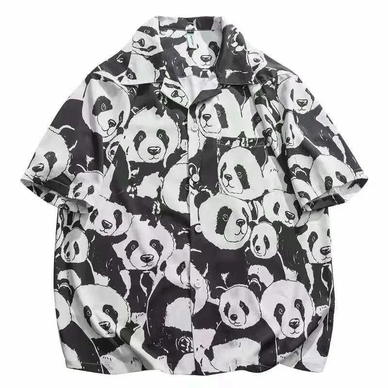 Cute Panda Loose T-Shirt