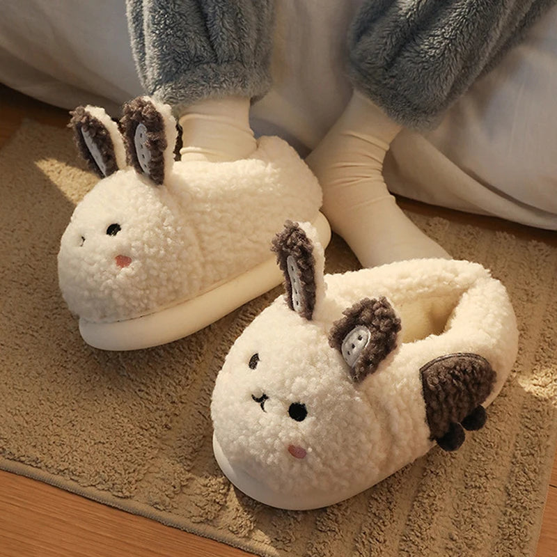 Adorable Bunny Fluffy Slippers
