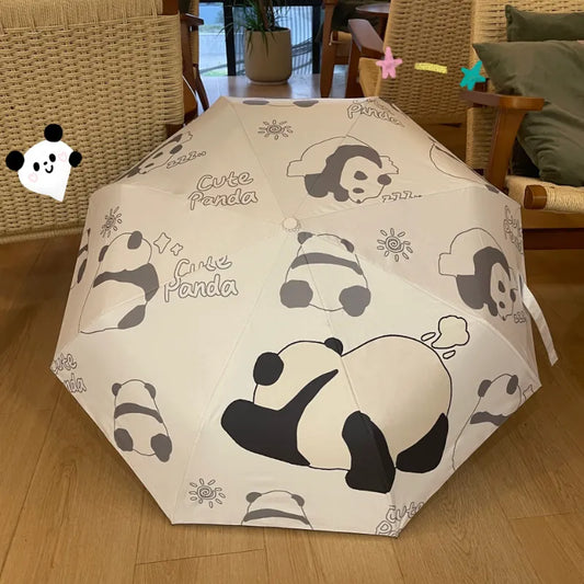 Cute Panda Umbrella