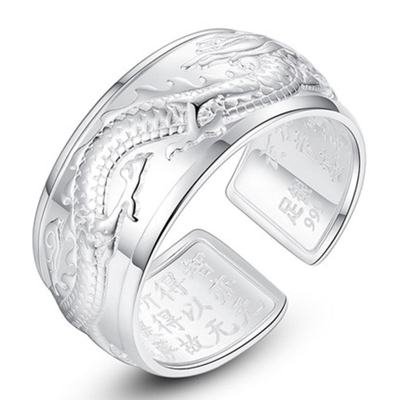 New S925 Silver Dragon Ring