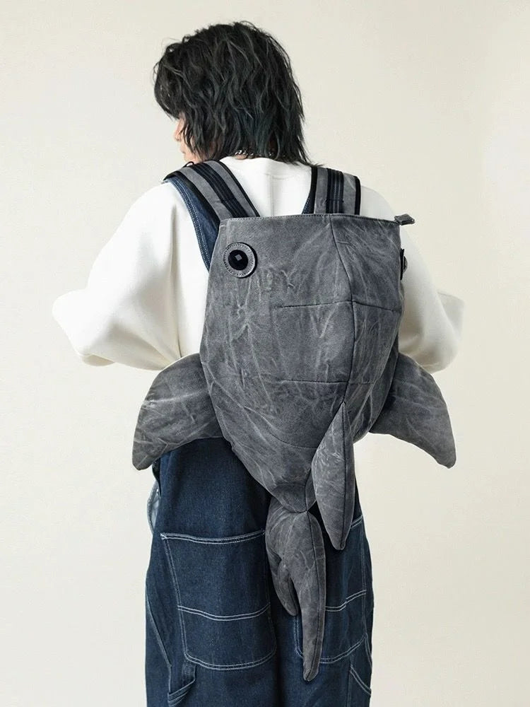 Funny Whale Shark Shape Backpack
