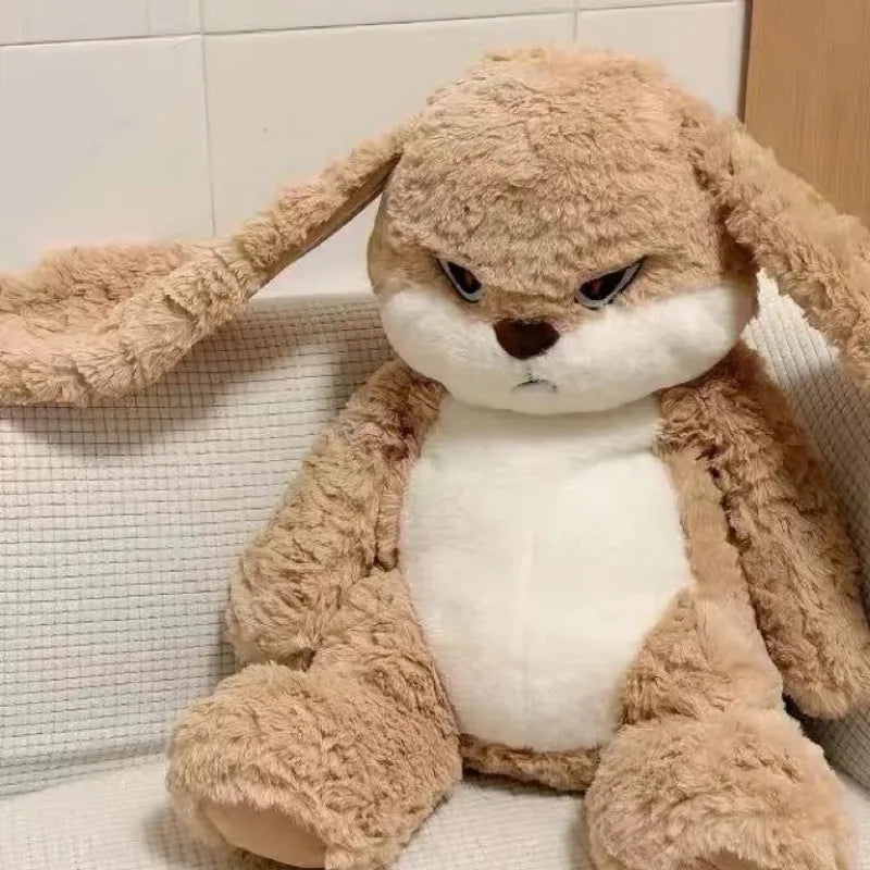 Cute Angry Bunny Plush