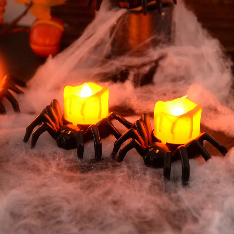 Amazing Spider Candle Light Plastic