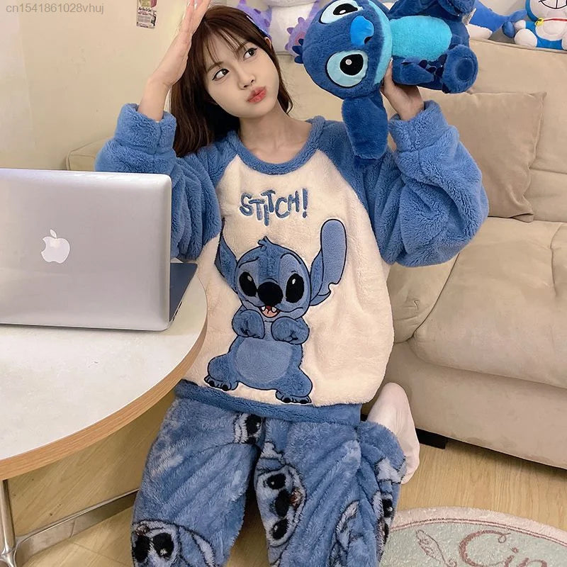 Cute Stitch Pajamas Set