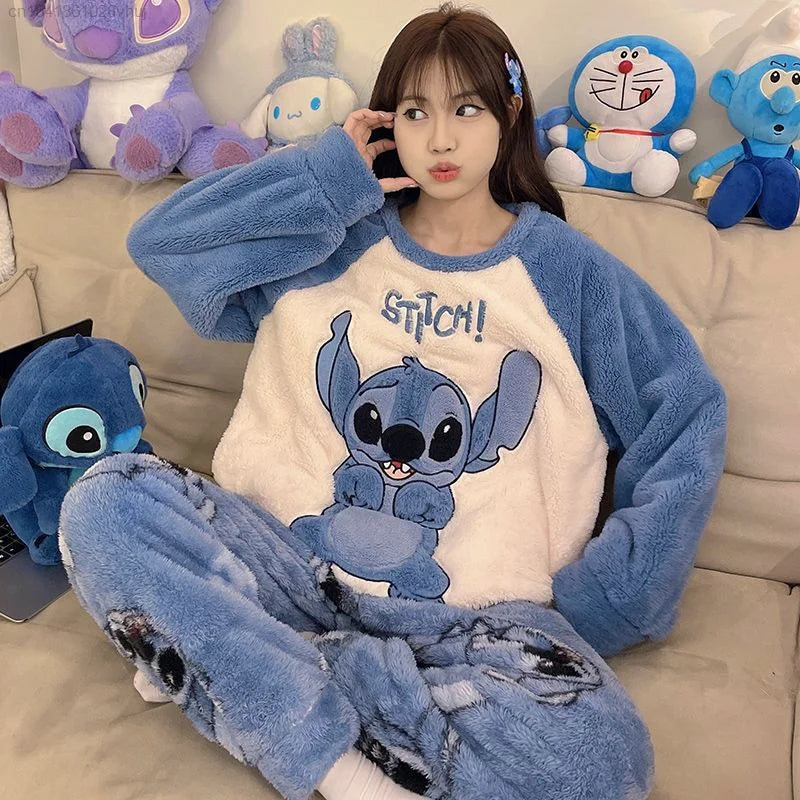 Cute Stitch Pajamas Set