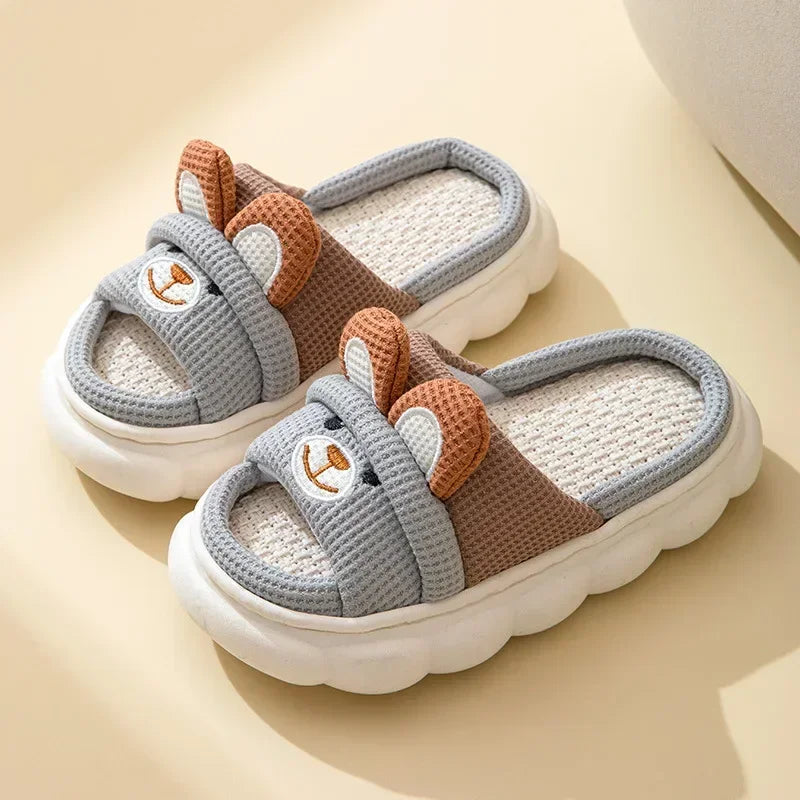 Cute Rabbit Indoor Slippers