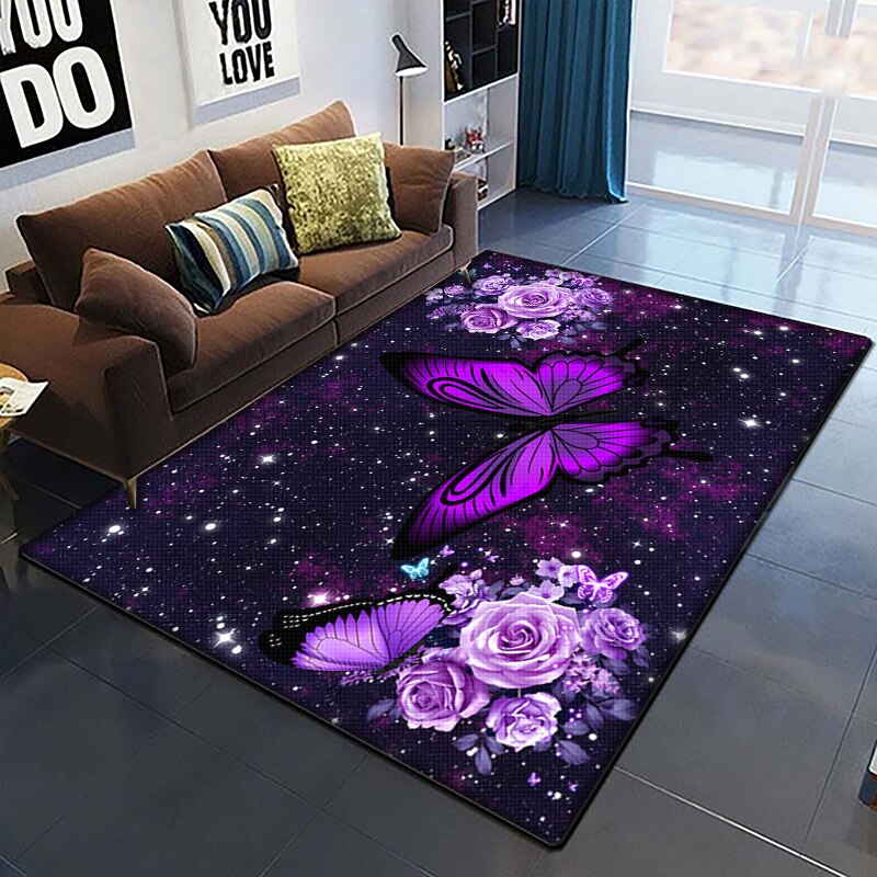 Modern Butterfly Carpet