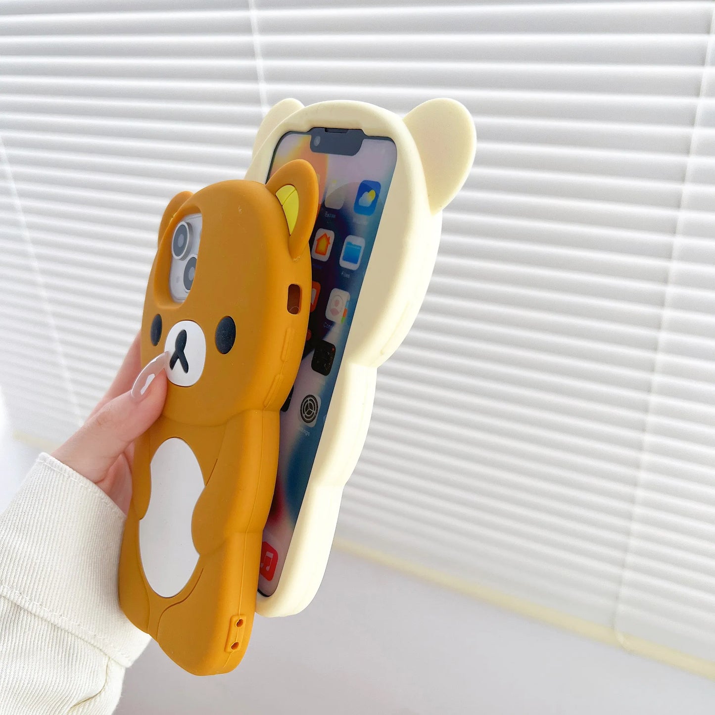 CUTE BEAR PHONE COVER FOR IPHONE