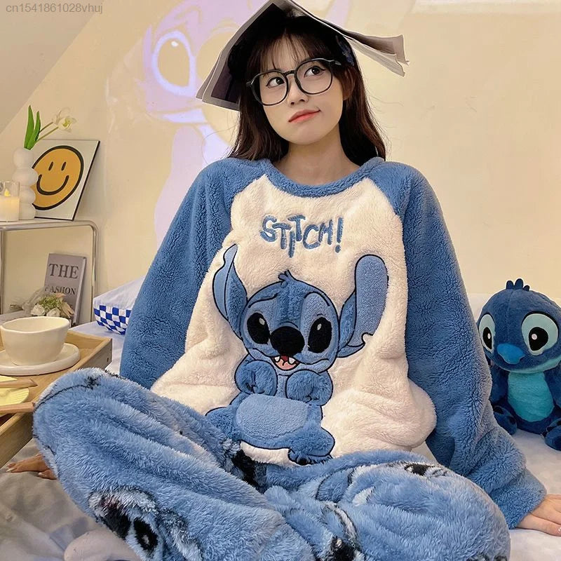 Cute Stitch Pajamas Set