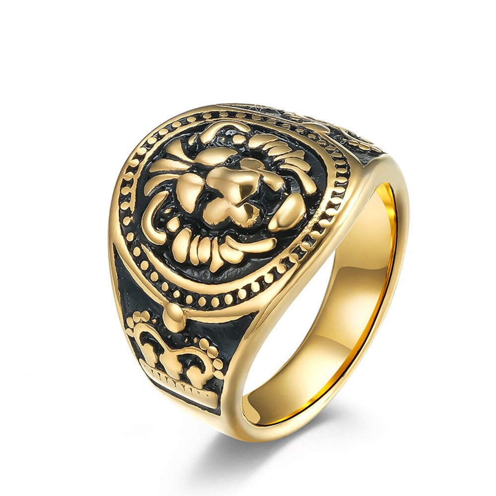 Unique Lion Head Ring